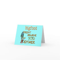 Bigfoot Doesn't Card
