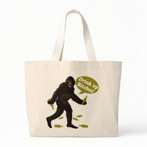 Bigfoot Drink Up Bitches Party Canvas Bag