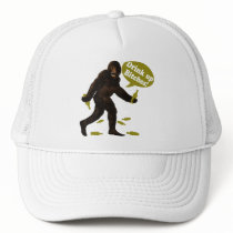 Bigfoot Drink Up Bitches Party Mesh Hat