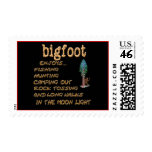 Bigfoot Enjoys Stamp