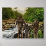Bigfoot Family Poster