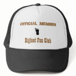Bigfoot Fan Club hats