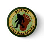 Bigfoot Field Researcher Pinback Buttons