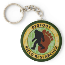 Bigfoot Field Researcher Keychains