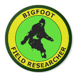 Bigfoot Field Researcher Fridge Magnets