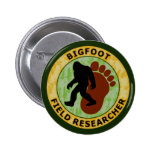 Bigfoot Field Researcher Pinback Buttons