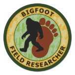 Bigfoot Field Researcher Stickers