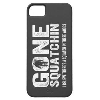 Bigfoot GONE SQUATCHIN Cool Grunge Text iPhone 5 Cover
