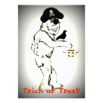 Bigfoot Halloween Invites invitations