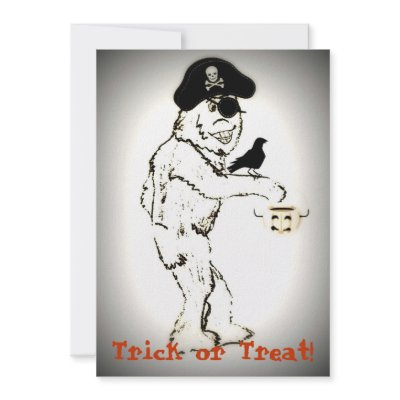 Bigfoot Halloween Invites by islandimages