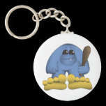 Bigfoot Holding Club Key Chains