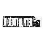 bigfoot hunter bumper sticker
