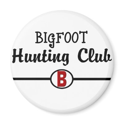 Bigfoot Hunting Club Fridge Magnets by cooltees