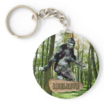 Bigfoot I Believe Keychain