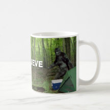 Bigfoot I Believe Mugs