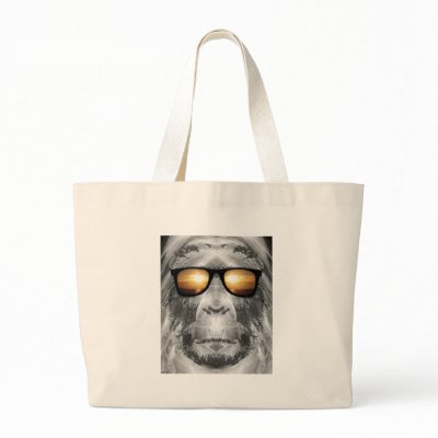 Bigfoot In Shades Bags by fivestars