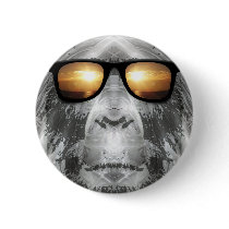Bigfoot In Shades Pins