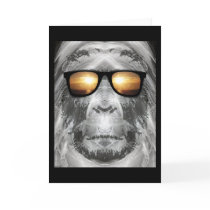 Bigfoot In Shades Greeting Card