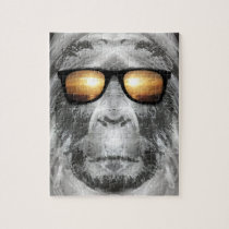 Bigfoot In Shades Jigsaw Puzzle