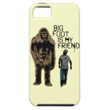 Bigfoot Is My Friend iPhone 5 Cases