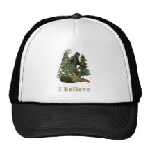Bigfoot items trucker hat