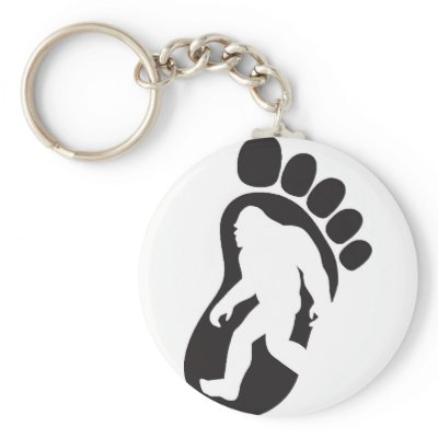 Bigfoot Key Chains by JustaBitOfEverything