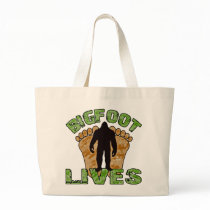 Bigfoot Lives Tote Bags