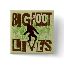 Bigfoot Lives Pin