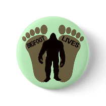 Bigfoot Lives Button
