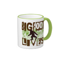 Bigfoot Lives Coffee Mugs