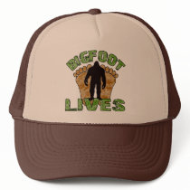 Bigfoot Lives Mesh Hats