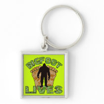 Bigfoot Lives Keychain