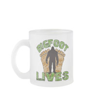 Bigfoot Lives Coffee Mugs