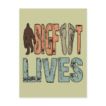 Bigfoot Lives Post Cards