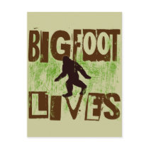 Bigfoot Lives Postcards