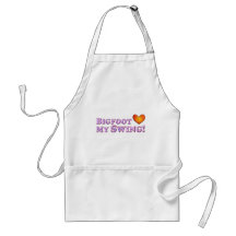 Bigfoot Loves My Swing - Basic Aprons