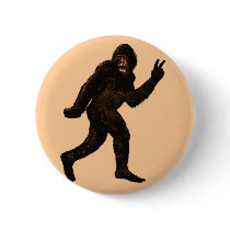 Bigfoot Peace Pin