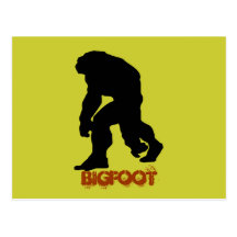 Bigfoot Post Card