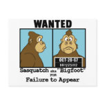 Bigfoot Postcards