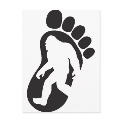Bigfoot Post Cards by JustaBitOfEverything
