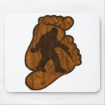 Bigfoot Prints Mouse Pad