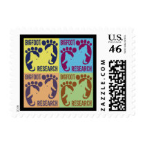 Bigfoot Research Postage Stamp
