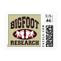 Bigfoot Research Postage Stamp