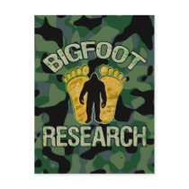 Bigfoot Research Postcard
