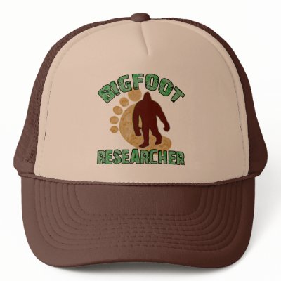 Bigfoot Researcher Mesh Hats by dgpaulart