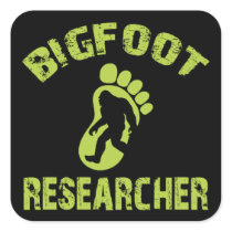 Bigfoot Researcher Stickers