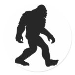 Bigfoot Round Sticker