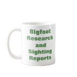 Bigfoot Sightings Logo Coffee Mug