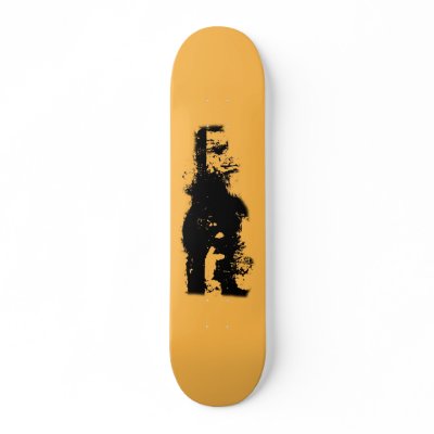 Bigfoot Custom Skate Board by shrobb