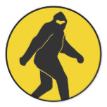 Bigfoot Sticker (Yellow)